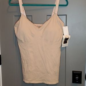 NEW SHAPEWEAR cami $79  w/ Built in shelf bra PLUS size -WITH TAGS